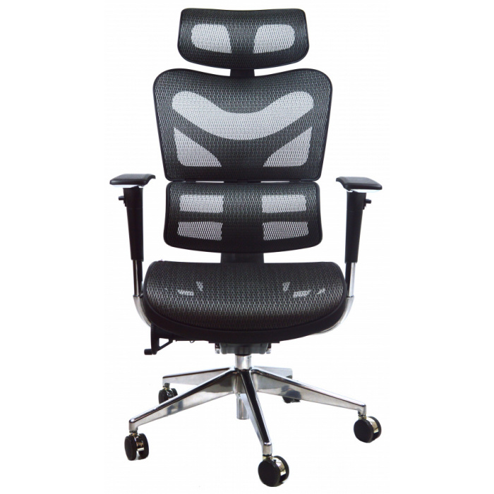 kancelářská židle ARIES JNS-701, šedá W-10