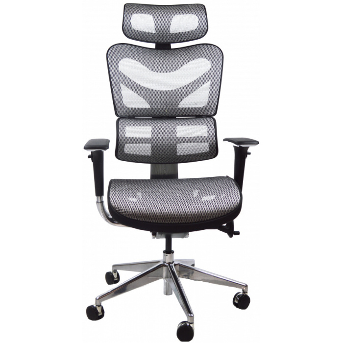 kancelářská židle ARIES JNS-701, bílá W-17
