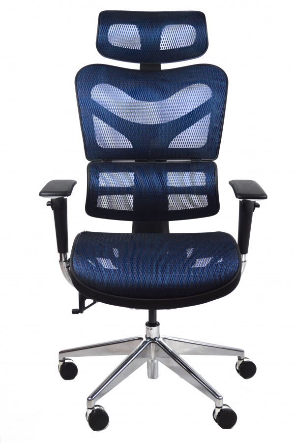 kancelářská židle ARIES JNS-701, modrá W-15 gallery main image