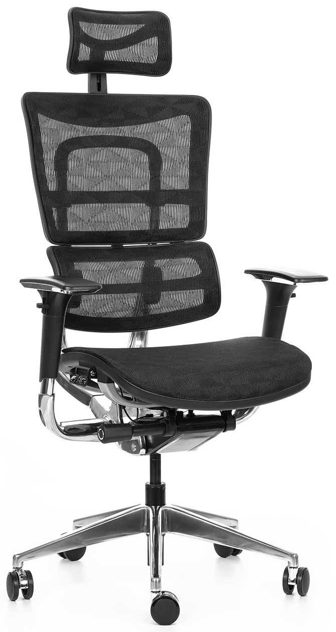 Levně MERCURY kancelářská židle ORION JNS-801, černá W-51