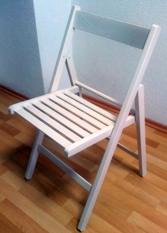 skládací židle SMART bílá gallery main image