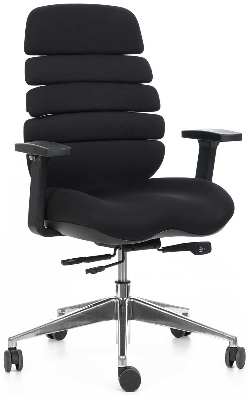 Levně MERCURY kancelářská židle SPINE černá