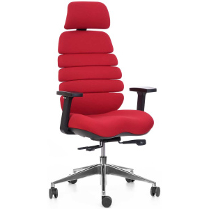 kancelárská stolička SPINE červena s PDH