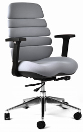 kancelárska stolička SPINE sivá