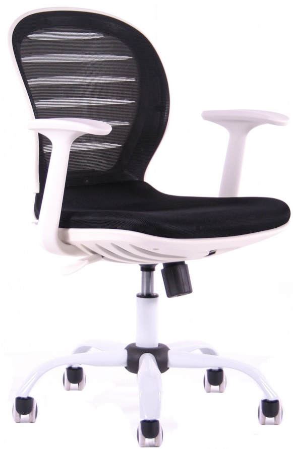 studentská židle COOL W, černobílá
