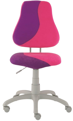 Levně ALBA dětská židle FUXO S-line růžovo-fialová