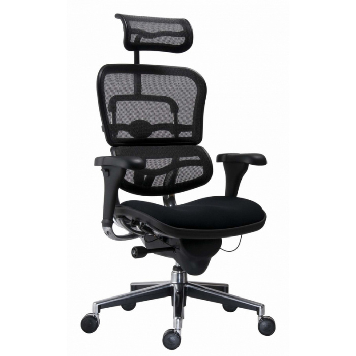 kancelářská židle Ergohuman, čalouněný sedák, č. AOJ336