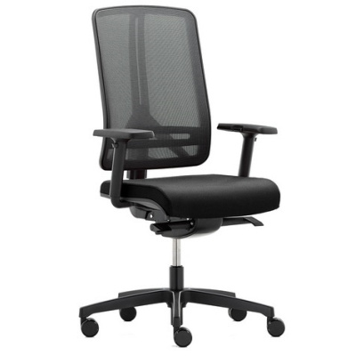 kancelárska stolička FLEXI FX 1104.087 skladová čierna