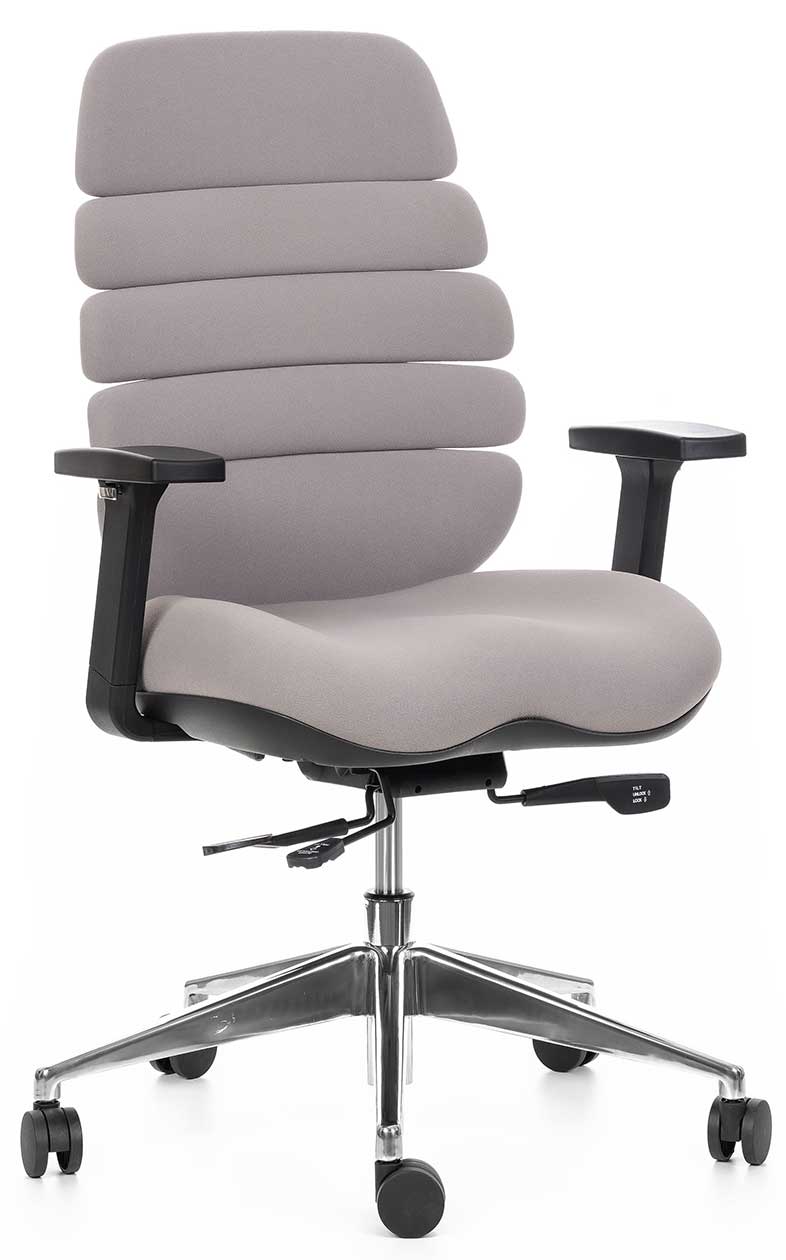 Levně MERCURY kancelářská židle SPINE tmavě šedá