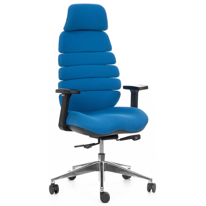 kancelářská židle SPINE modrá s PDH