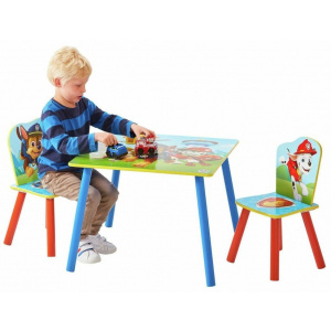 Dětský stůl s židlemi TLAPKOVÁ PATROLA