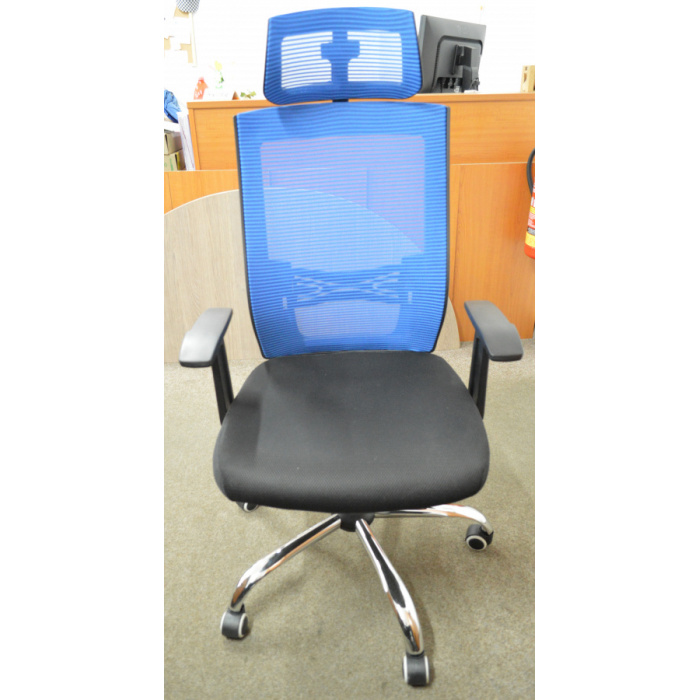kancelářská židle MARIKA YH-6068H modrá, č. AOJ431