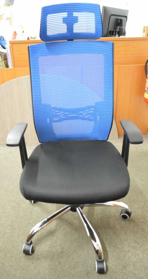 kancelářská židle MARIKA YH-6068H modrá, č. AOJ431 gallery main image