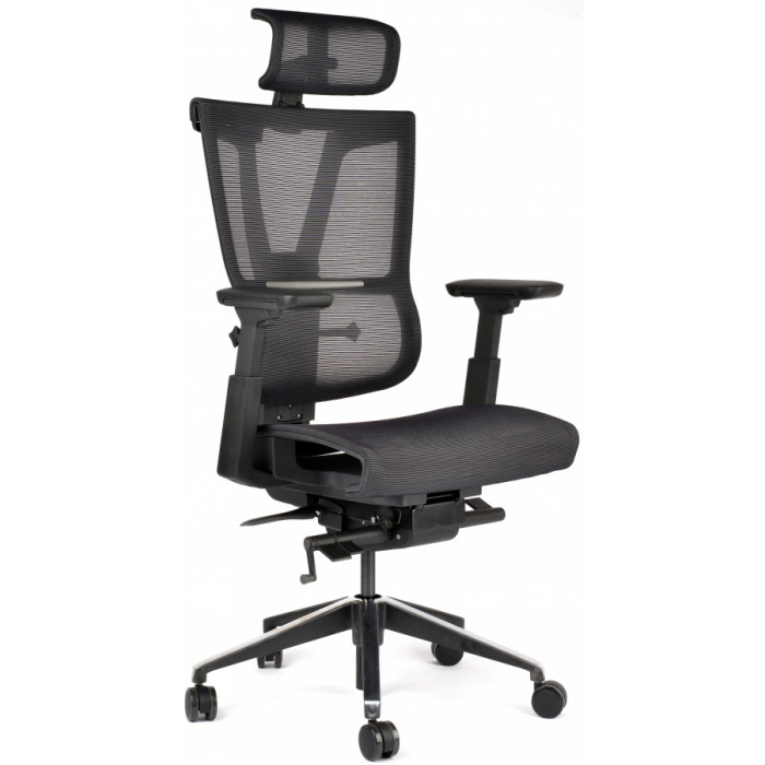 Kancelářská židle MISSION černá, č. AOJ516
