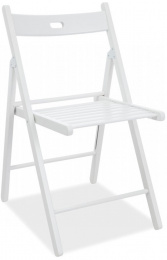 Skládacia stolička SMART II biela