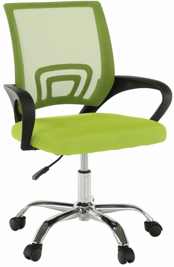 Kancelářská židle, zelená / černá, DEX 2 NEW gallery main image