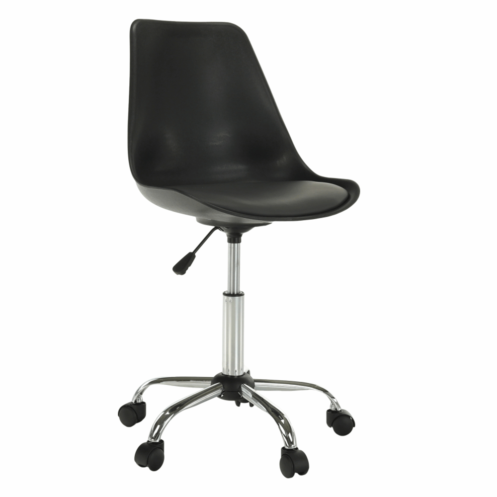 Kancelářská židle, černá / tmavě šedá, DARISA gallery main image