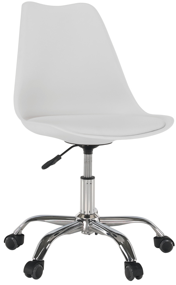 Kancelářská židle, bílá, DARISA NEW gallery main image