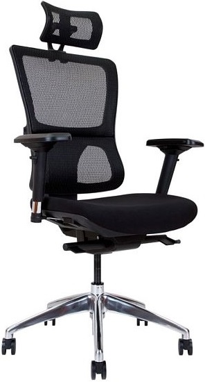 Levně EMAGRA kancelářská židle X4M síťovaný sedák s posuvem