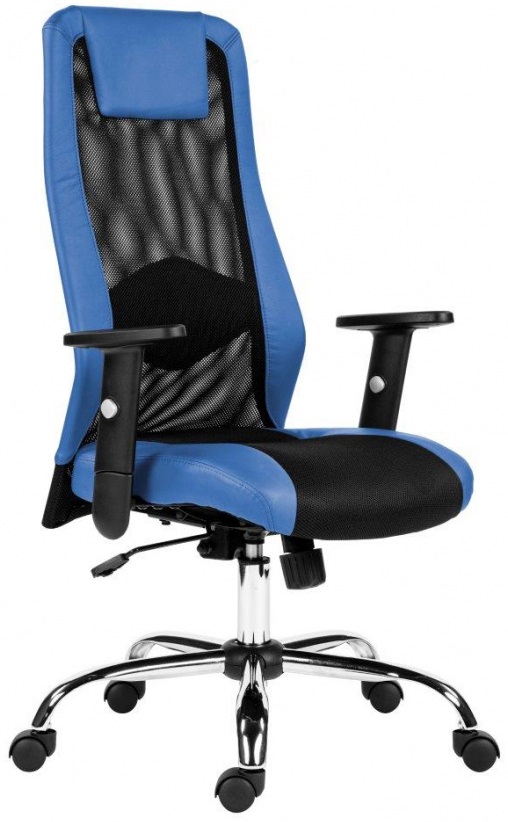 kancelářská židle SANDER modrá