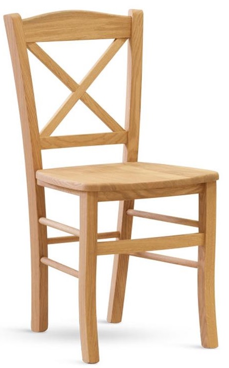 Jedálenská stolička CLAYTON dub masiv