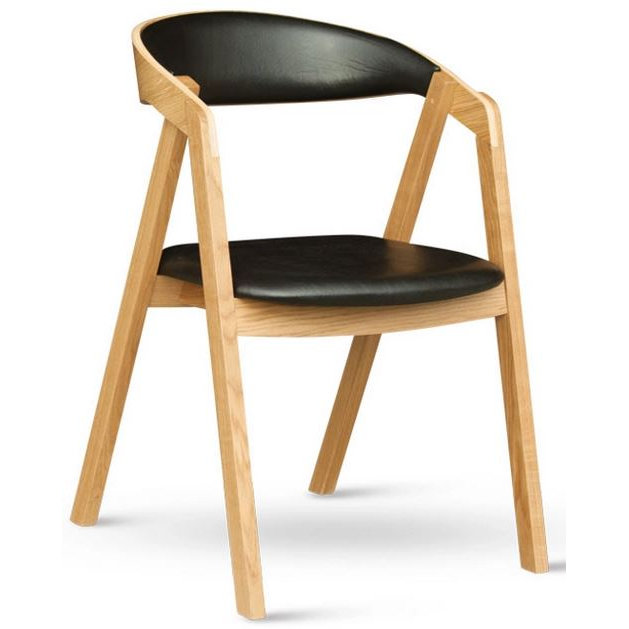 Jídelní židle GURU /1 dub eko kůže