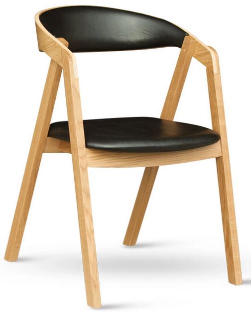 Jídelní židle GURU /1 dub eko kůže gallery main image