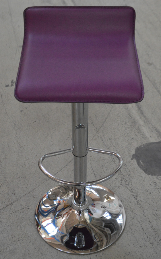 barová židle fialová č.AOJ649 gallery main image