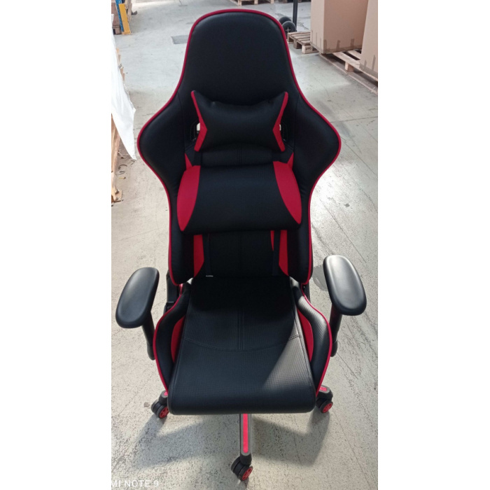 Herní židle černo-červená č.AOJ733