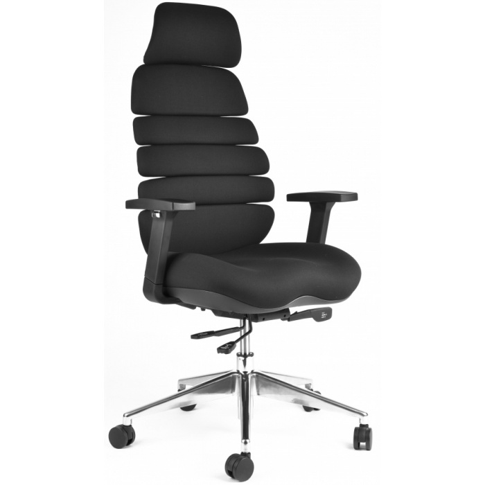 kancelářská židle SPINE černá s PDH č.AOJ825S