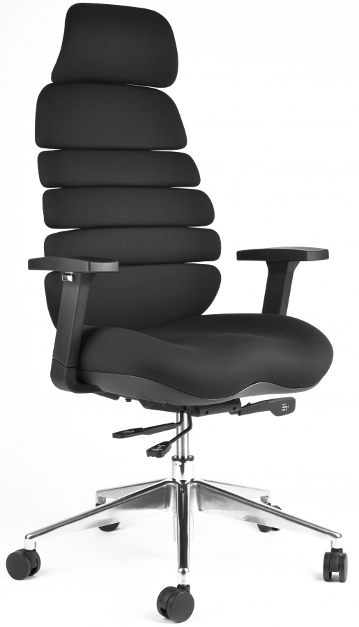 kancelářská židle SPINE černá s PDH č.AOJ825S gallery main image