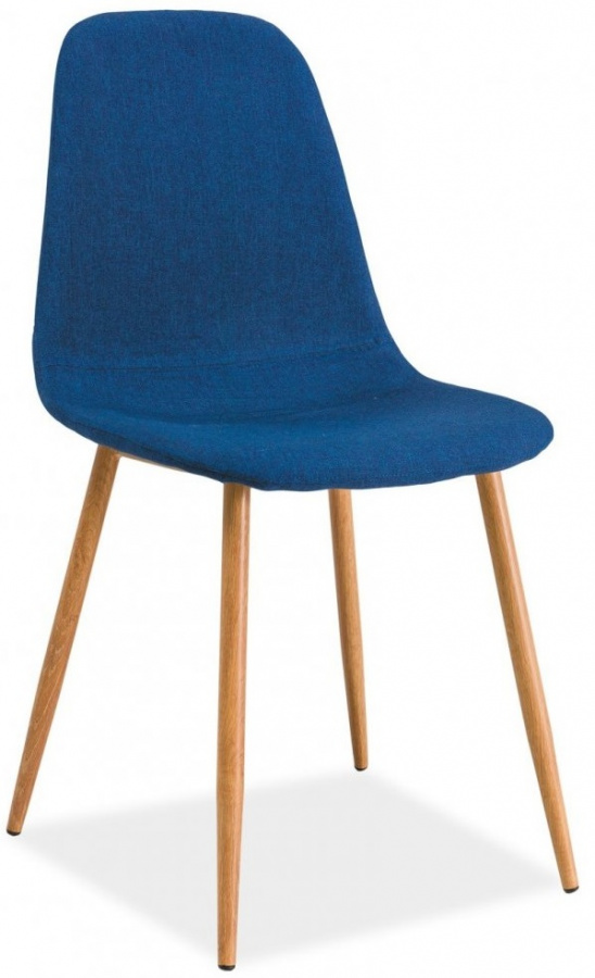 Jídelní židle Fox dub modrá gallery main image