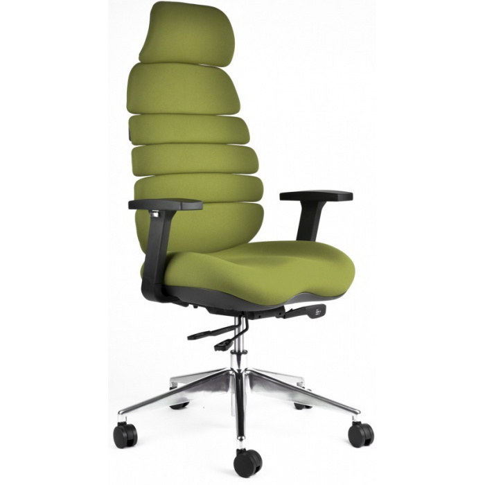 kancelářská židle SPINE zelená s PDH č.AOJ895S