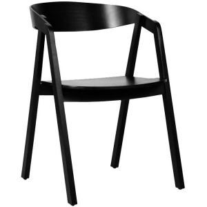 Jedálenská stolička GURU /M čierna buk masív