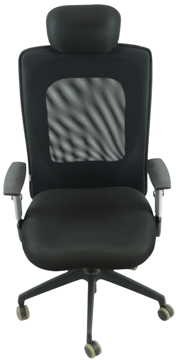 kancelářská židle LEXA s podhlavníkem, černá č.AOJ936 gallery main image