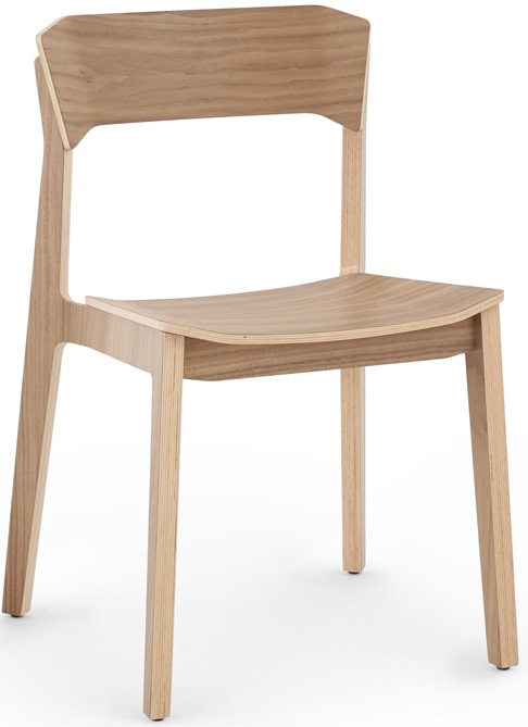 Levně FORMDESIGN Dřevěná stohovatelná židle SKY SIETE