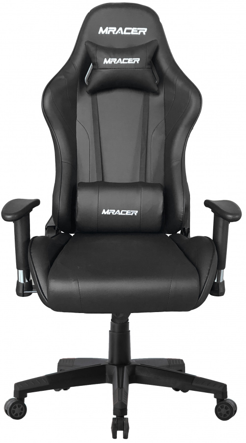 Herní židle MRacer koženka, černá gallery main image