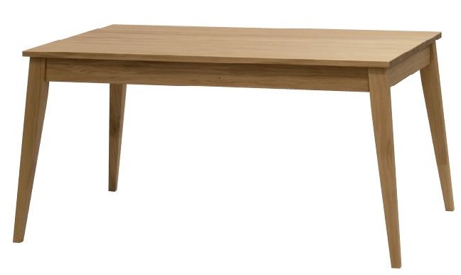 Jídelní stůl DM 018 CAPO dub masiv 140 x 90 cm