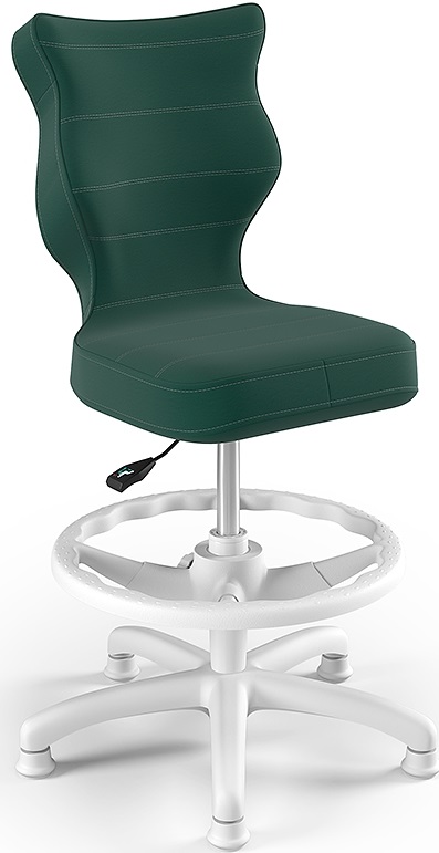Levně ENTELO Dětská židle Petit White 4 HC+F s opěrným kruhem