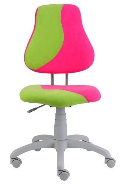 dětská židle FUXO S-line růžovo-zelená gallery main image