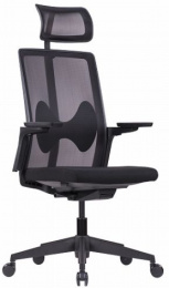 Kancelárska stolička ERGOFIT, čierna