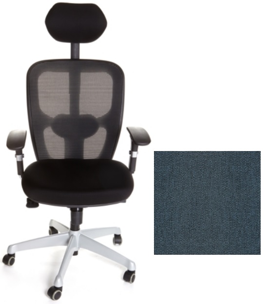 kancelářská židle BZJ 395 tmavě modrá gallery main image