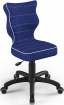 Dětská židle Petit Black 4 modrá