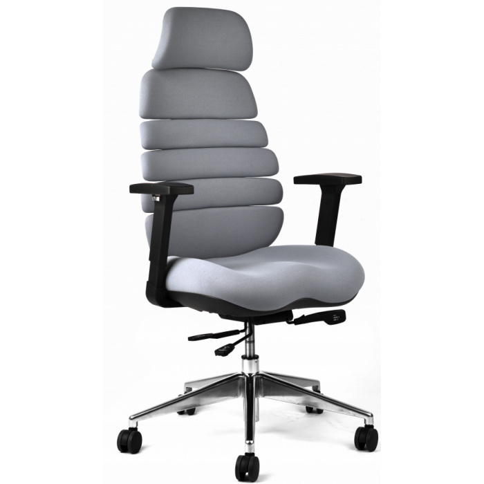 kancelářská židle SPINE šedá s PDH č.AOJ1252S