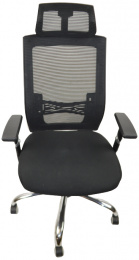 kancelárska stolička MARIKA YH-6068H čierna č.AOJ1283
