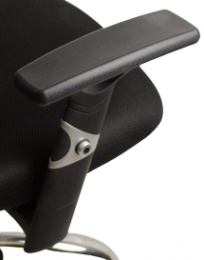 Podrúčka pre stoličku Marika YH-6068H čierna - ľavá, staviteľná