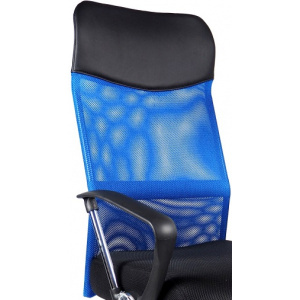 Opěrák pro židli PREZIDENT modrý