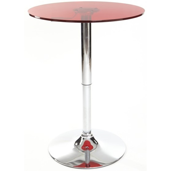 stolek ROBERTO výškově stavitelný vínový