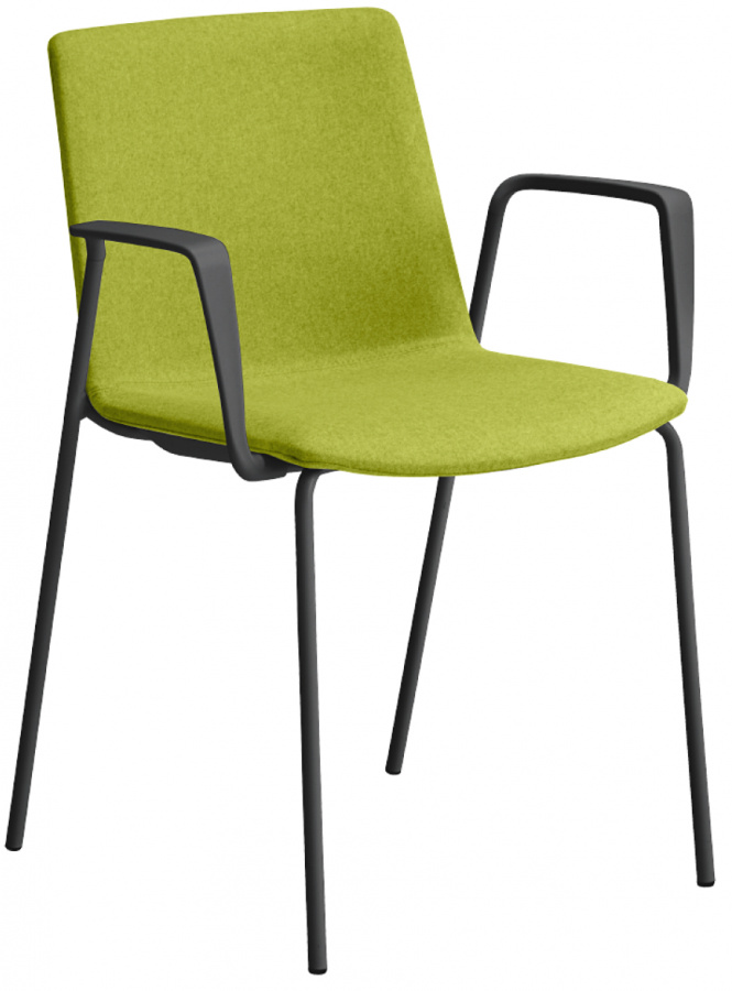Konferenční židle SKY FRESH 055-N1,BR-N1, černé područky
