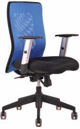 kancelárska stolička CALYPSO modro-čierna